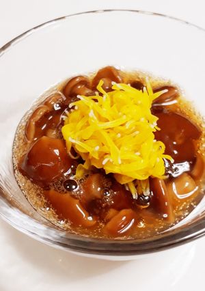 秋の味覚(きのこ)☆なめこの醤油煮-レシピのメイン写真