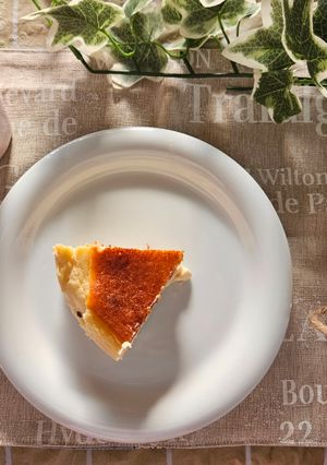 バスク風チーズケーキ-レシピのメイン写真