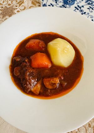 野菜ジュースでビーフシチュー-レシピのメイン写真