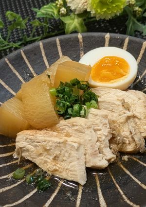 炊飯器にお任せ❣️鶏むね肉の煮込み-レシピのメイン写真