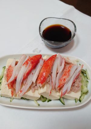 豆腐・ツナ・カニカマのおつまみ-レシピのメイン写真