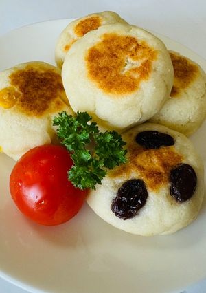 発酵なし　おやき風（フライパン使用）-レシピのメイン写真