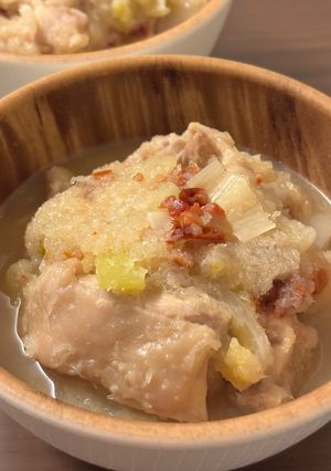 鶏肉と白菜の大根おろし煮込み-レシピのメイン写真