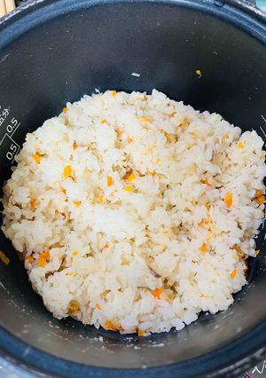 離乳食後期〜＊タラの酒蒸し風炊き込みご飯-レシピのメイン写真