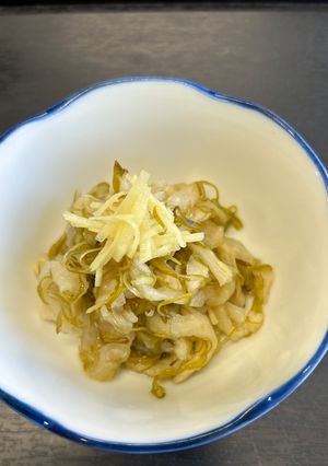 切り干し大根のめかぶ和え-レシピのメイン写真