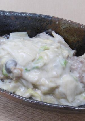 白菜のクリーム煮-レシピのメイン写真