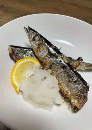 【メイン】秋刀魚の塩焼き-レシピのメイン写真