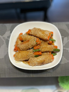 にんじんとインゲンの豚巻き-レシピのメイン写真