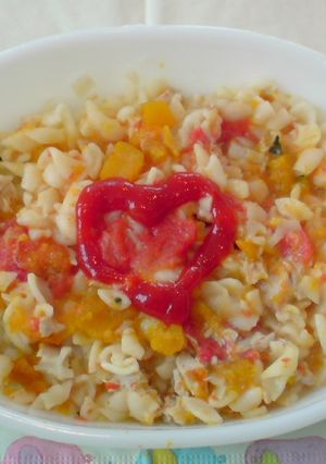 ☆Love離乳食☆カボトマパスタ-レシピのメイン写真