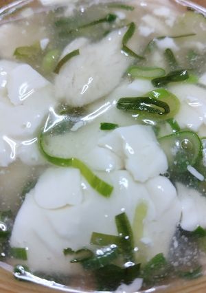 ささみと豆腐のとろ~りスープ-レシピのメイン写真
