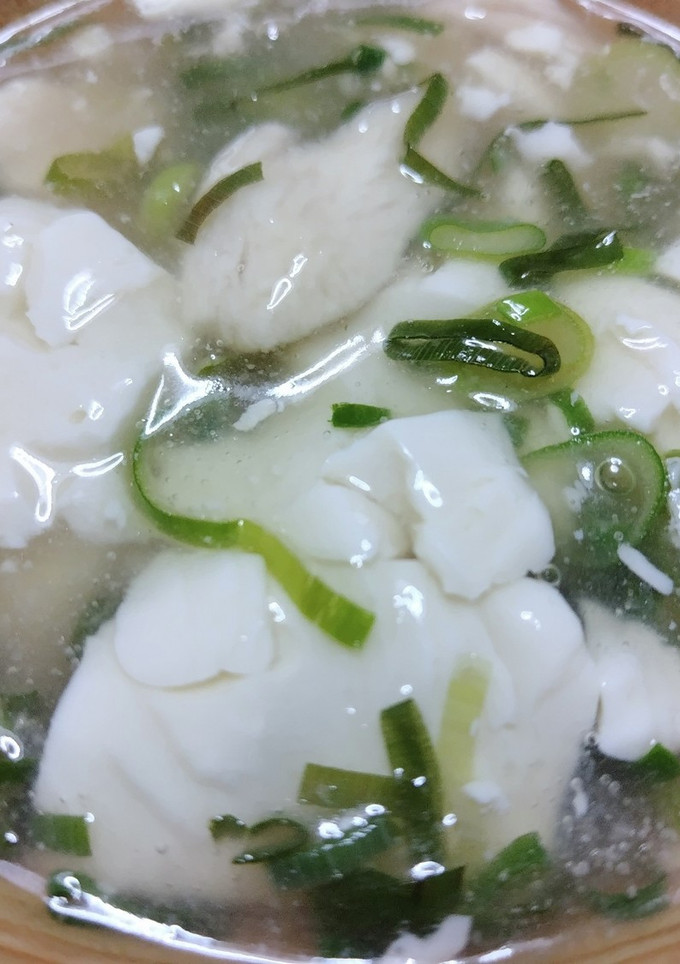 ささみと豆腐のとろ～りスープ-レシピのメイン写真