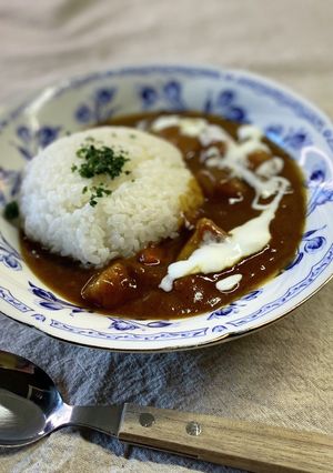 発酵食品腸活に！後かけヨーグルトのカレー-レシピのメイン写真