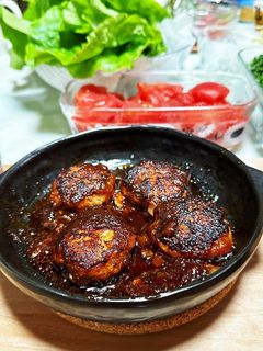 【作りおき】玉葱シャキッとミニハンバーグ-レシピのメイン写真