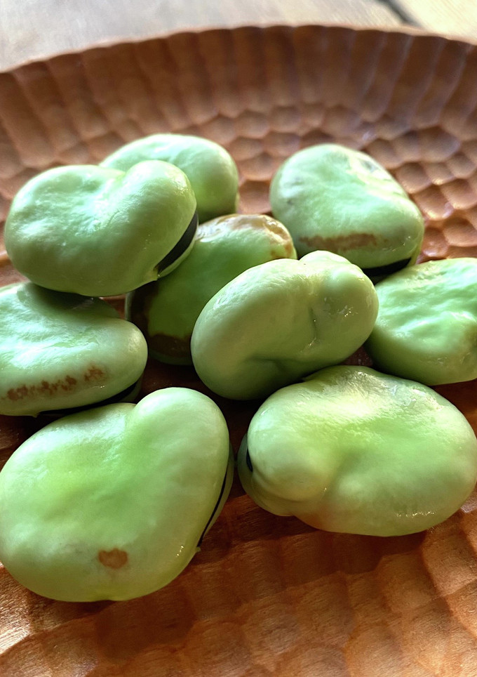 ほくほくおいしい サヤごと茹でそらまめ-レシピのメイン写真