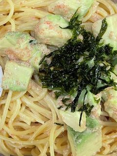アボカド明太和風パスタ-レシピのメイン写真