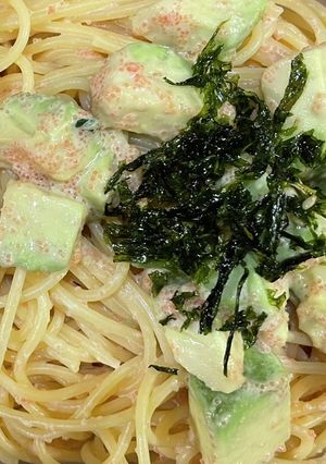 アボカド明太和風パスタ-レシピのメイン写真