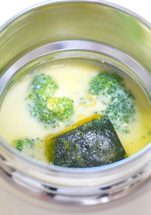 かぼちゃとブロッコリーのクリームスープ-レシピのメイン写真