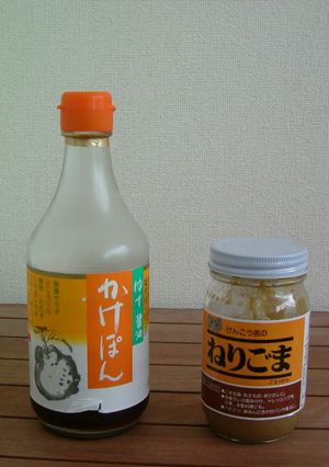 材料２つだけ。ノンオイル胡麻ドレッシング-レシピのメイン写真