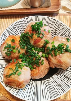 豚バラのコロコロむすび焼き〜-レシピのメイン写真