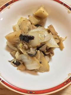 白菜とたけのこのオイスターソース炒め-レシピのメイン写真