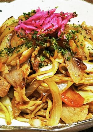 もっと濃厚に、市販焼きそば-レシピのメイン写真