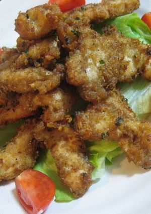 ポリ袋で☆簡単レモン鶏の香草パン粉焼き-レシピのメイン写真