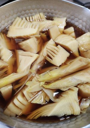 旬のたけのこ煮物-レシピのメイン写真