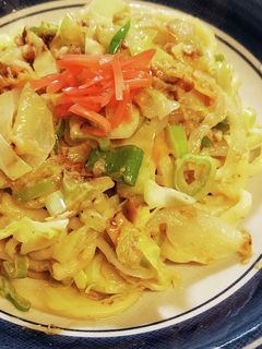味噌マヨ焼きうどん-レシピのメイン写真