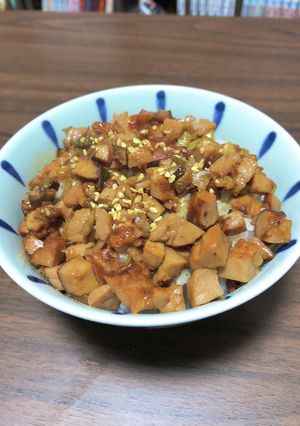 一度食べたらやみつきニンニク豚飯-レシピのメイン写真