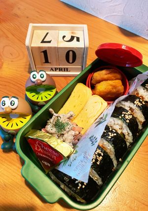高一長女　お弁当(キンパ)-レシピのメイン写真