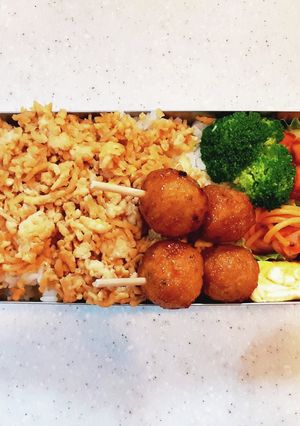 高校生弁当覚え書き161そぼろ弁当-レシピのメイン写真