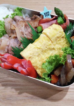 中学生お弁当　2023/4/10 記録用-レシピのメイン写真