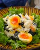 旨み広がる！味海苔たまごポテサラ