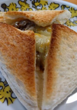 ランチパック　ピザトースト-レシピのメイン写真