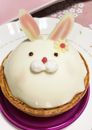 イースター♢うさぎムースとベイクドチーズ-レシピのメイン写真