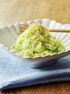 簡単副菜レシピ!キャベツとしらすの和え物-レシピのメイン写真