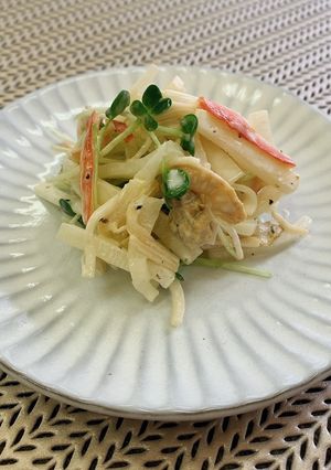 大根とホタテ缶のサラダ-レシピのメイン写真