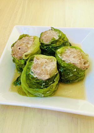 レンジで簡単！レタスしゅうまい-レシピのメイン写真