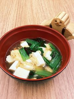 【大崎市】かきたま汁【学校給食】-レシピのメイン写真