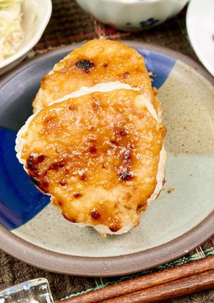 低タンパク/焦がし味噌のごまだれおにぎり-レシピのメイン写真