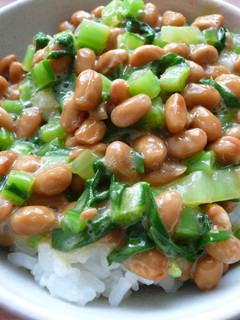 カブの葉入り納豆ご飯-レシピのメイン写真