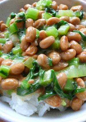 カブの葉入り納豆ご飯-レシピのメイン写真