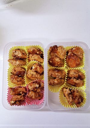 お弁当に作り置きおかず自然解凍で鶏つくね-レシピのメイン写真