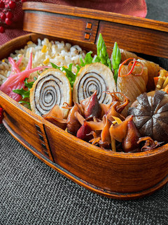 60℃ ほたるいかの佃煮弁当-レシピのメイン写真