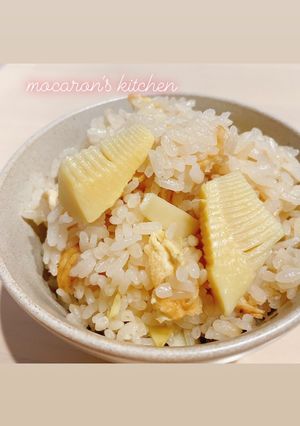 簡単なのに絶品！旨味たっぷりたけのこご飯-レシピのメイン写真