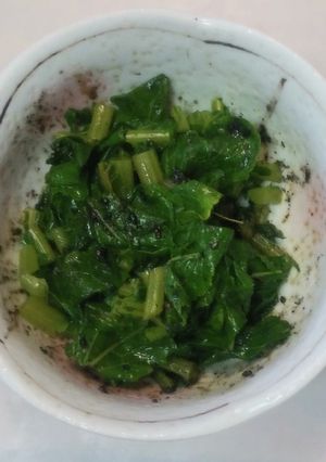 大根葉を美味しく食べるコツと裏技ごま和え-レシピのメイン写真