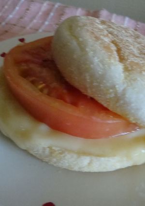クレソルが香るホットトマトサンド-レシピのメイン写真