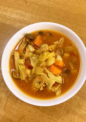 バターチキンスープカレー-レシピのメイン写真