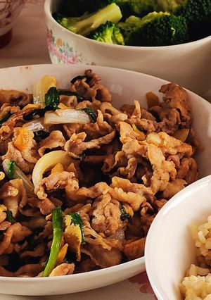 ささっと定番☆豚の生姜焼き-レシピのメイン写真