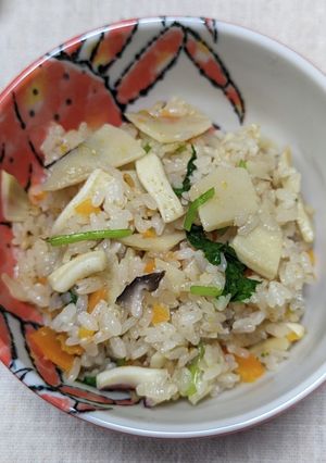 筍とするめイカの炊き込みご飯-レシピのメイン写真